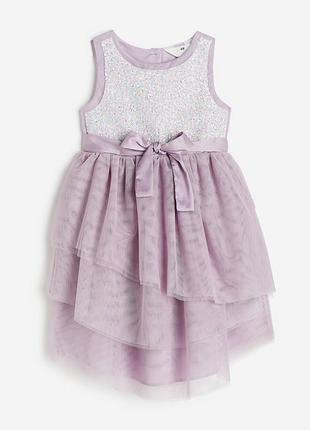 Нове ошатне, нарядне плаття, сукня для дівчинки h&m