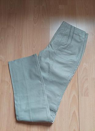 Брюки натуральная кожа! брюки кожаные cerruti 1881