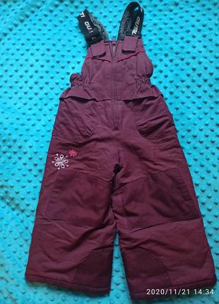 Напівкомбінезон зимовий gusti на зростання 86/92