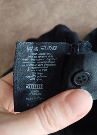 Юбка миди 100% лён 5