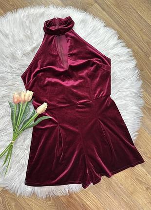 Ромпер жіночий велюровий ❤️