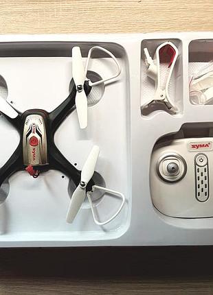 Квадрокоптер syma x15w с камерой black