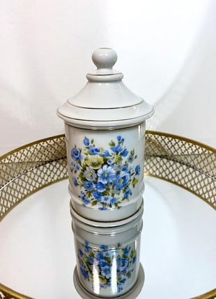 Винтажная фарфоровая сахарница.