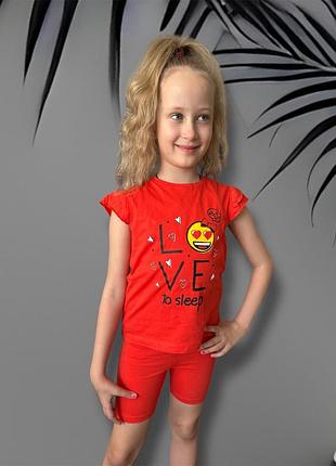 Пижама emoji 122-128 см
