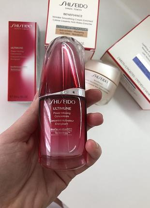 Shiseido ultimune power infusing concentrate/стимулюючий захисний концентрат