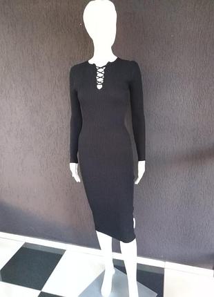 Новинка 🌷 шикарное платье миди с шнуровкой 4 цвета