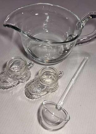 Декоративный пивной набор, чашка + поварешка + 2 маленькие бокала, f+p, germany