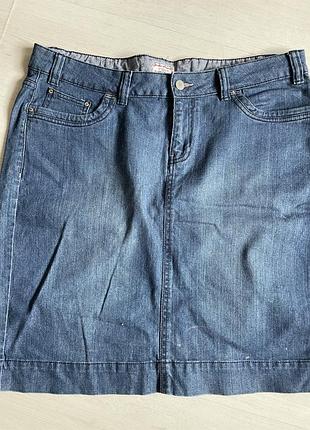 Юбка джинсовая garden romantic 46 размер