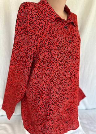Актуальная легкая блузка большого размера