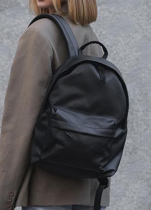 Жіночий рюкзак сompact skin black without