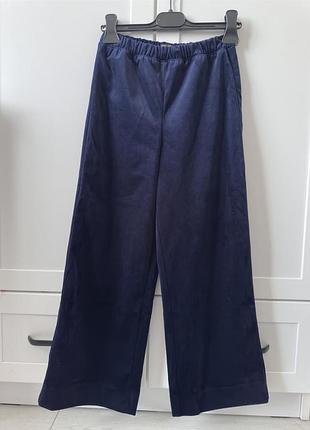 Бархатные брюки, 9-10р.