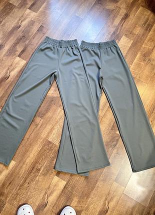 Штани в рубчик мʼята, розм. s, m