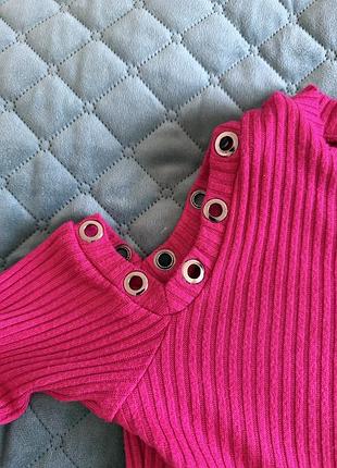 Кофта жіноча малинова хс