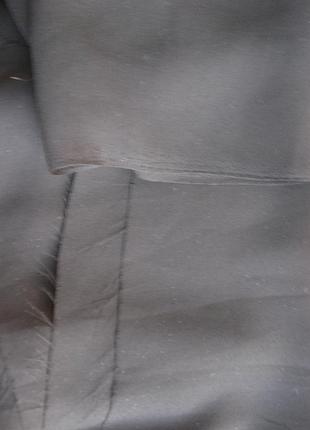 Ткань креп шифон чёрный 76 на 150 см отрез