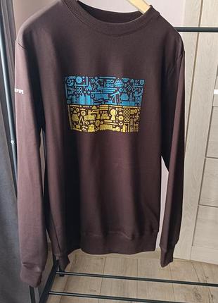 Кофта мужская с украинской символикой новая размер l