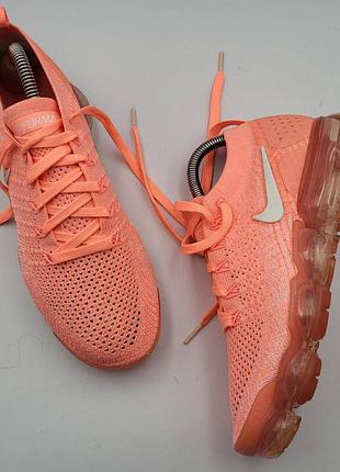 Оригинальные нежные очень красивые женские кроссовки nike vapormax flyknit