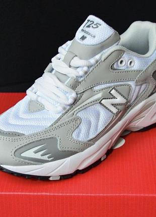 Кроссовки женские new balance 725 grey white кроссовки жензкие 1944 балланс 725 серое с беллим