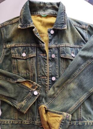 Куртка джинсова розмір 46-48 заміри за запитом