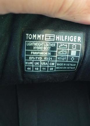 Мужские ботинки tommy hilfiger оригинал кожа.7 фото