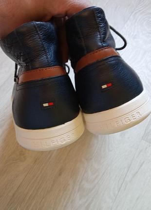 Мужские ботинки tommy hilfiger оригинал кожа.3 фото