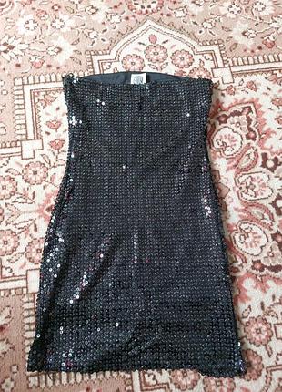 Платье с пайетками 2