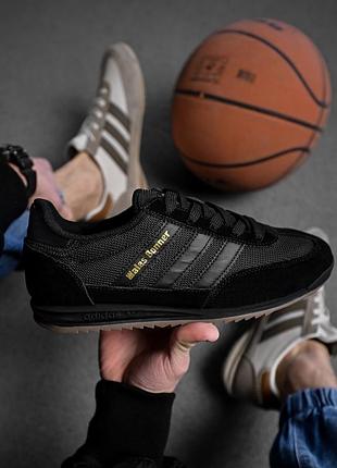 Мужские кроссовки adidas sl72 black 4 вт5110