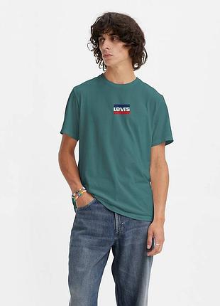 Оригинальная футболка levi’s graphic crewneck tee