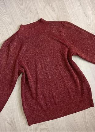 Светр з люрексом