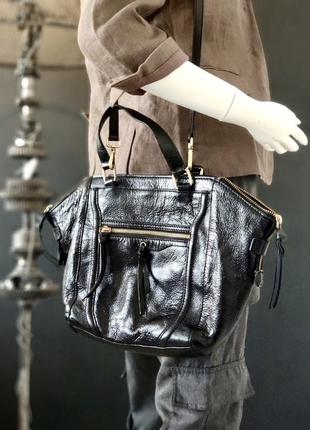 Zara. сумка из натуральной кожи.3 фото