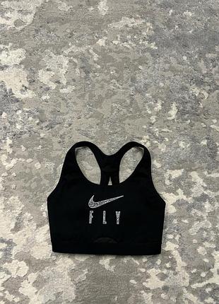 Спортивний жіночий женский  кроп топ топік для бігу для спорту найк nike