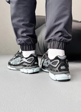 Кросівки asics nyc black/mint 5