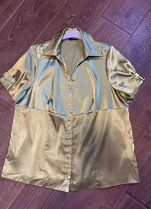 Блуза сатин 3