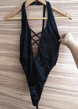 Шикарний боді з високим вирізом ann summers