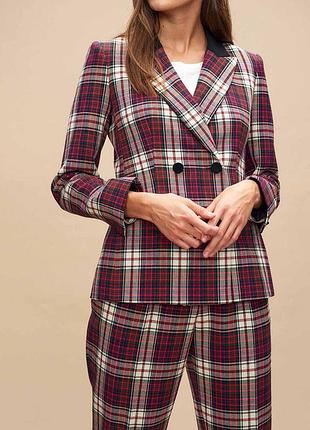 Стильный фирменный пиджак жакет claudie pierlotstared woven jacket