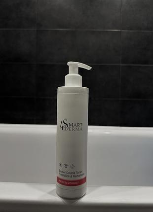 Тонер smart4derma barrier double toner (prebiotics & hamamelis)
