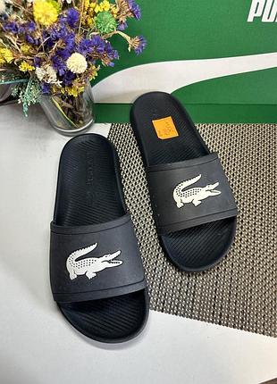 Оригинальные шлепанцы lacoste
