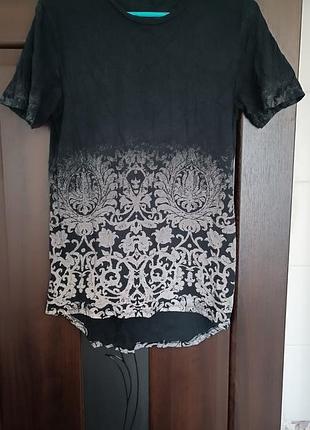 Длинная женская футболка