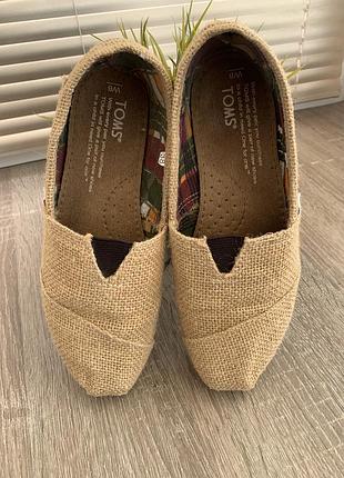 Мокасіни текстильні toms