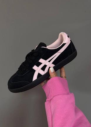Кросівки кеди asics onitsuka tiger black / pink