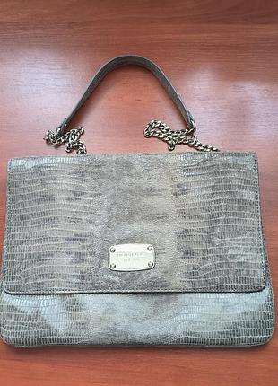 Кожаная сумка michael kors