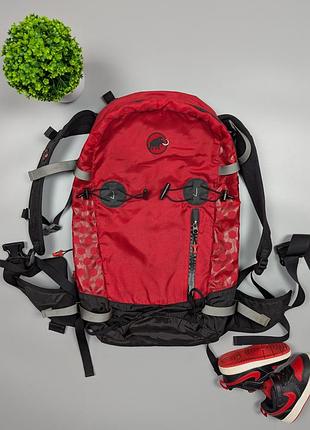 Оригинальный спортивный туристический красный рюкзак mammut neve 22л