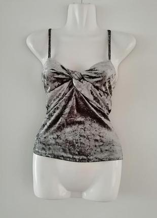 Майка футболка стрейч велюр оксамит плюш