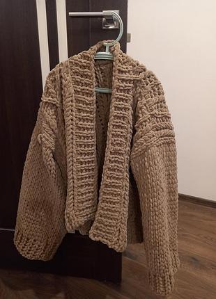 Плюшевий кардиган