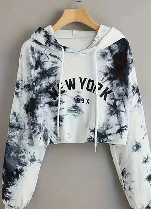 Спортивний худі короткий