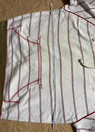 Худі білий в полоску 6