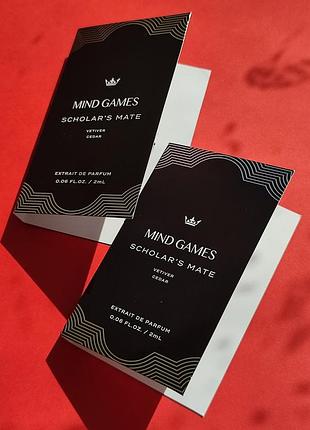 Mind games scholar's mate парфюм унисекс 2 ml (оригинал)