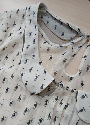 Ефектна елегантна блуза р.14 eur 42 блузка