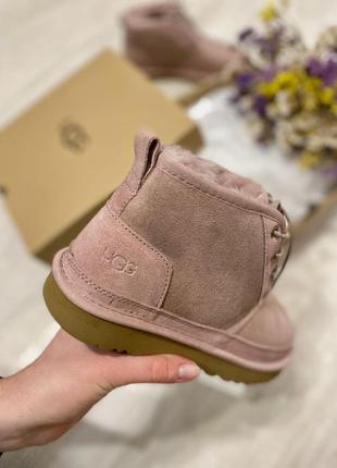 Ugg neumel pink🆕 шикарные женские угги 🆕 купить наложенный платёж9 фото