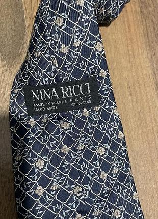 Шовкова краватка nina ricci2 фото