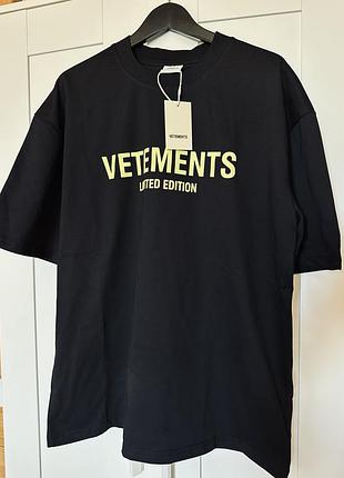 Футболка vetements / ветмо